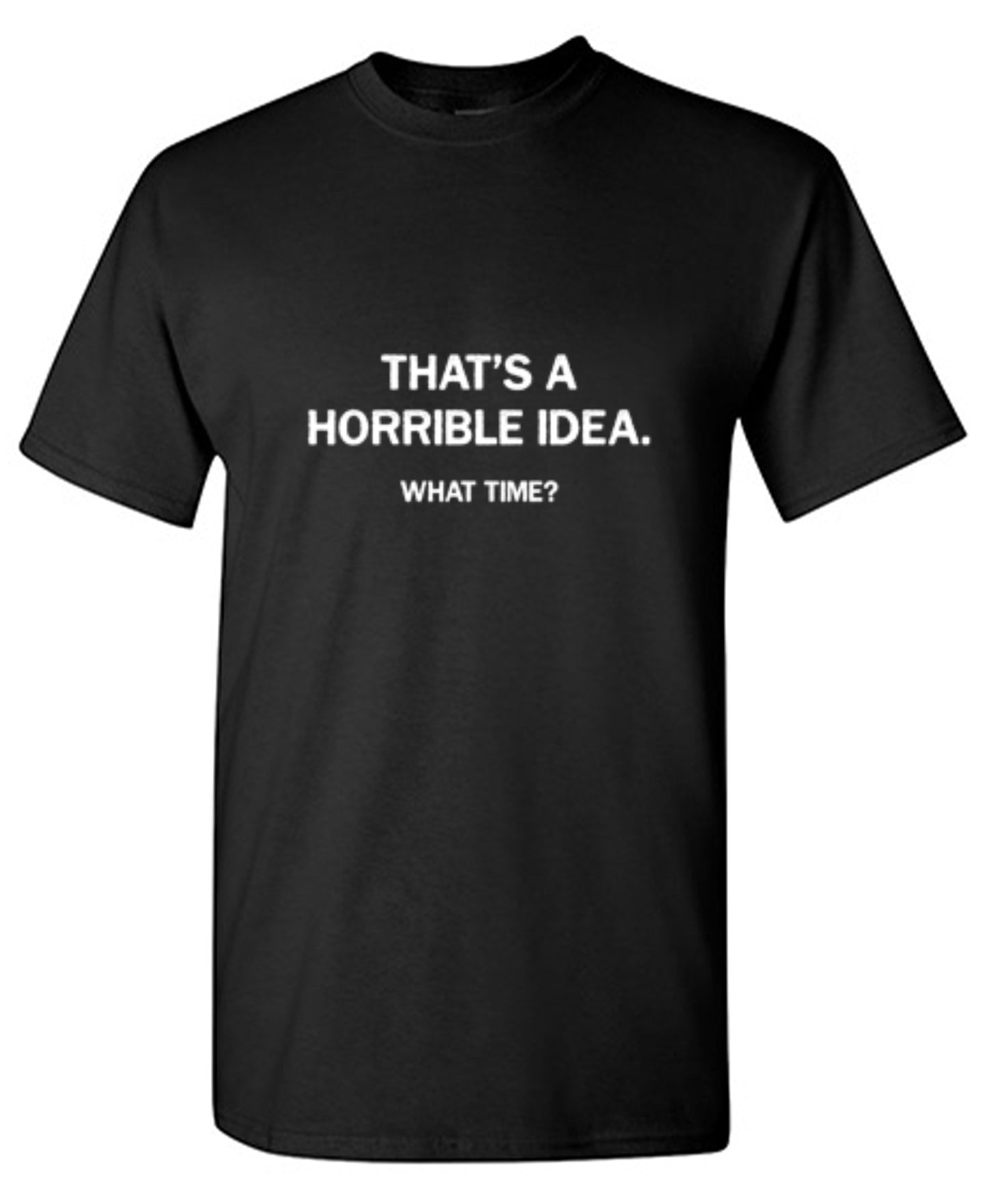 Just Because It's A Bad Idea Doesn't Mean It's Not Going To Be A Good Time - Roadkill T Shirts
