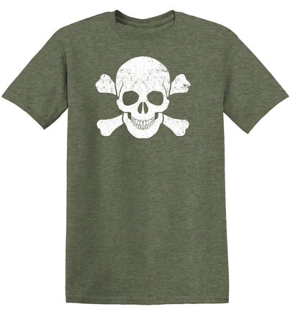 Skull and Bones Smile Mens Tee