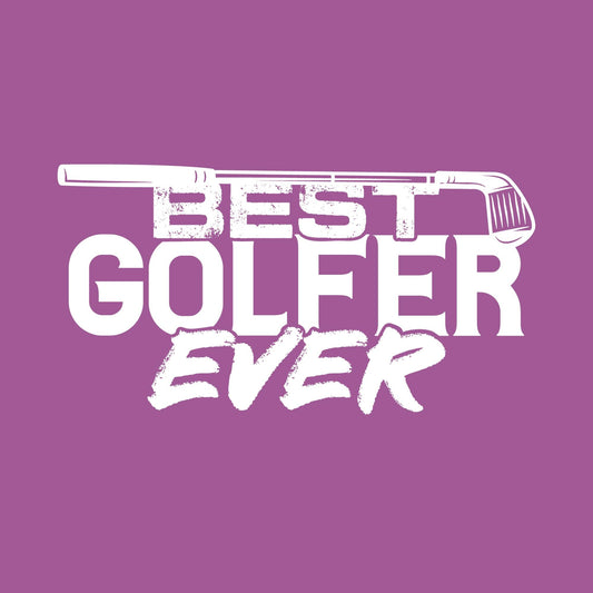 Funny T-Shirts design "Best Golfer Ever, Mens Tee"