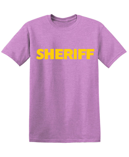 Sheriff Mens T Shirts