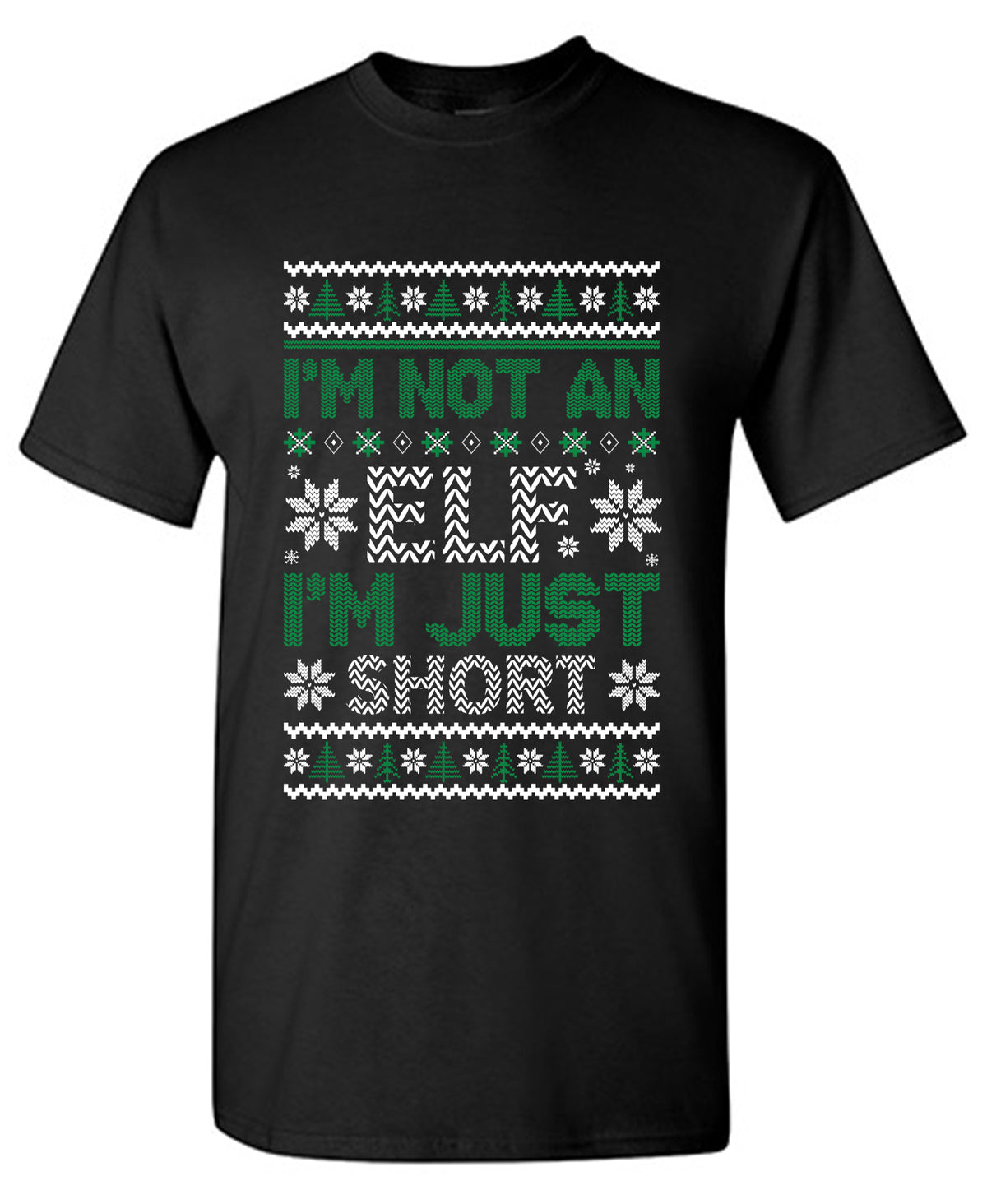 I'm not an Elf, I'm just Short Christmas Shirt