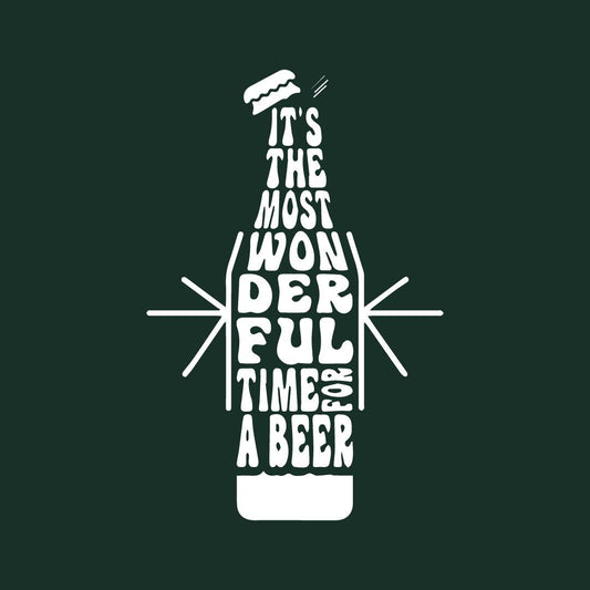 Funny T-Shirts design "It’s the Most Wonderful Time for a Beer T-Shirt"