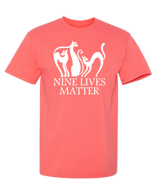 Nine Lives Matter Funny Shirts