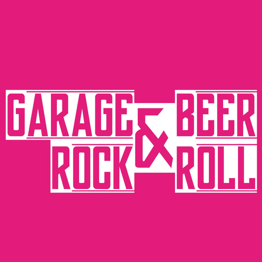Funny T-Shirts design "Garage & Beer, Rock & Roll T Shirt"