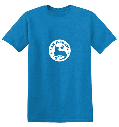 Funny T-Shirts design "I am Purr Evil T Shirt"