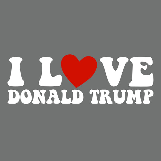 I Love Donald Trump T Shirt