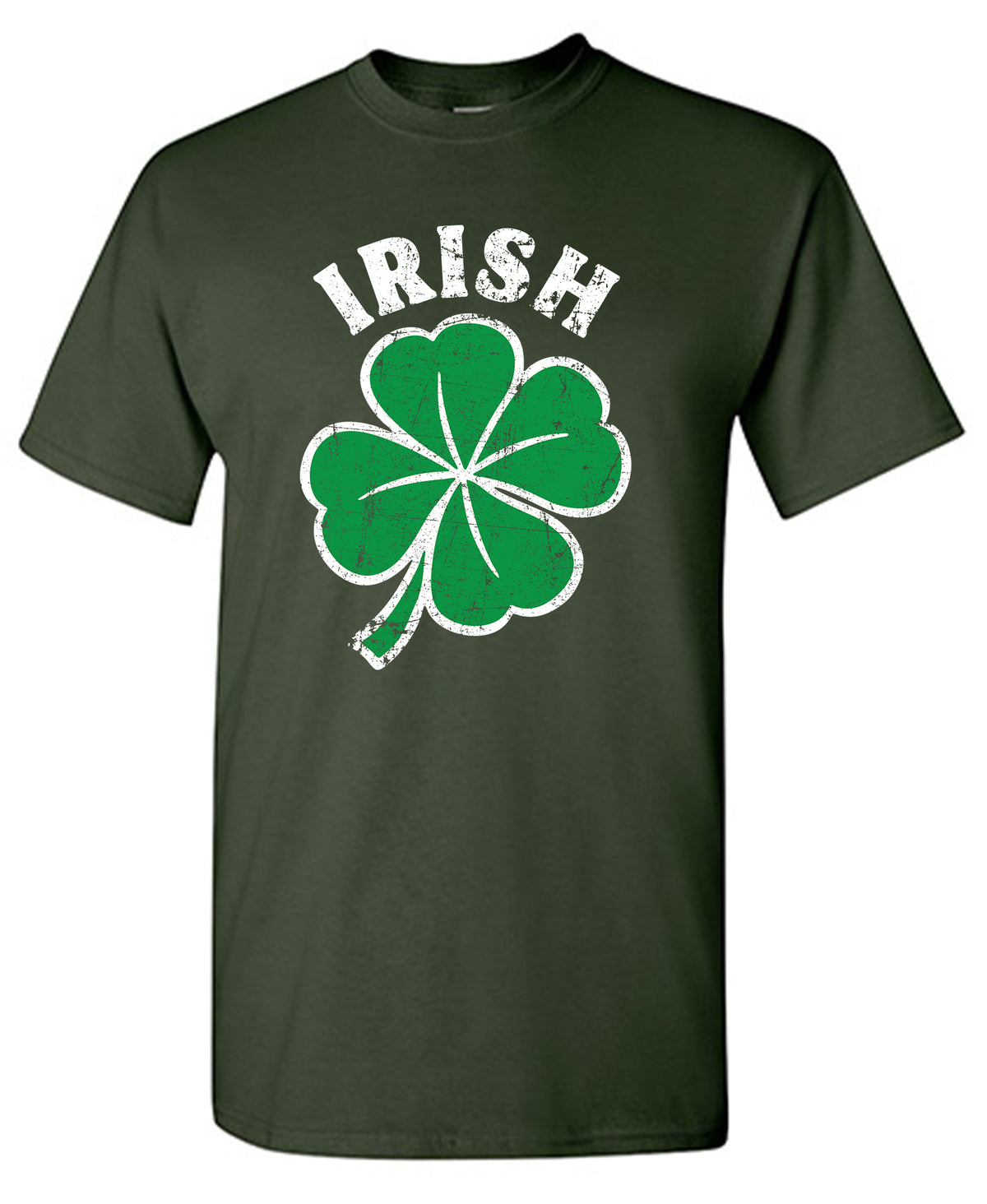 Irish T Shirt Clover Design Tee