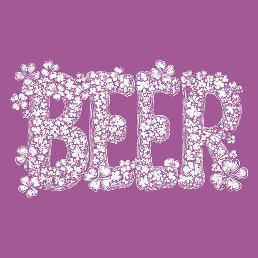Beer Clover Design Tee