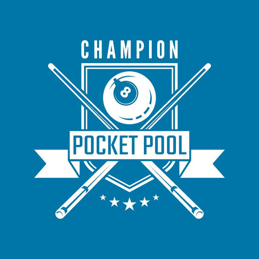 Funny T-Shirts design "Champion Pocket Pool Tee"