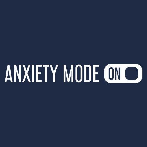 Funny T-Shirts design "Anxiety Mode ON T Shirt"