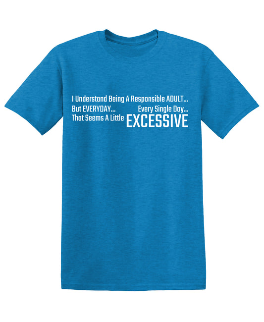I Understand being a responsible ADULT Funny Shirts