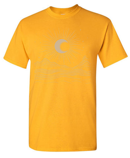 Moon Art Graphic Tee