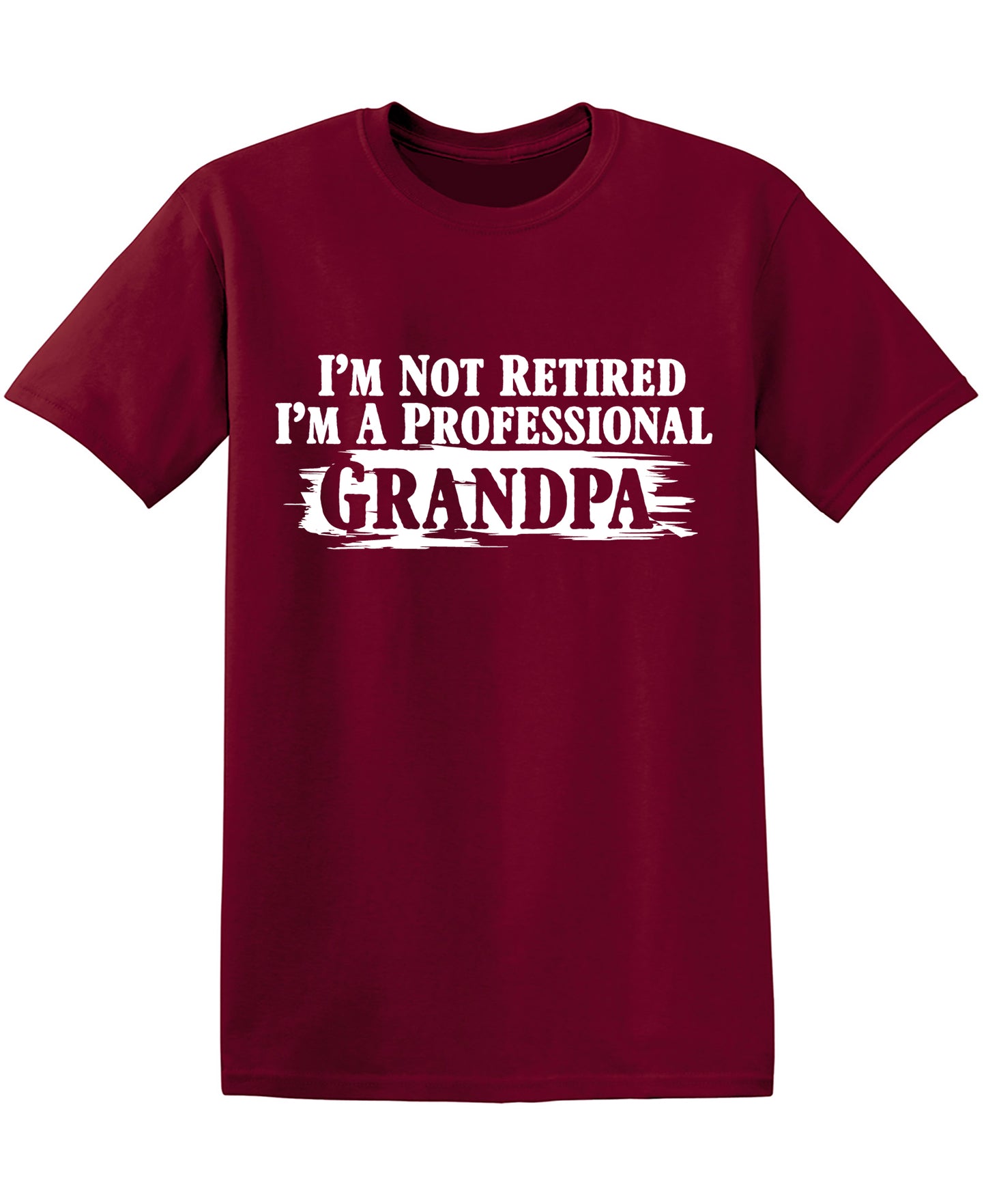 I'm Not Retired I'm a Professional Grandpa Funny Tee