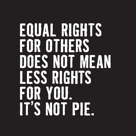 Equal Rights For Other Does Not Mean