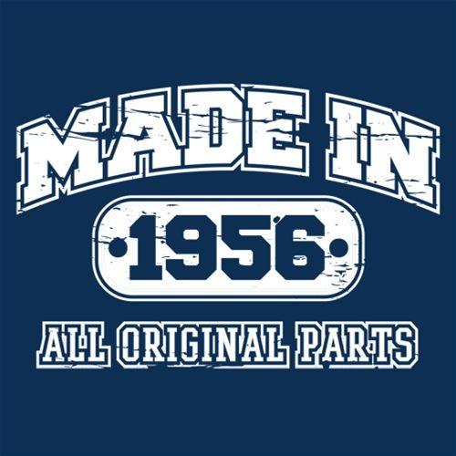 Made in 1956 All Original Parts - Roadkill T Shirts