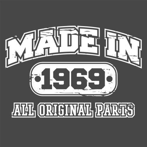 Made in 1969 All Original Parts - Roadkill T Shirts