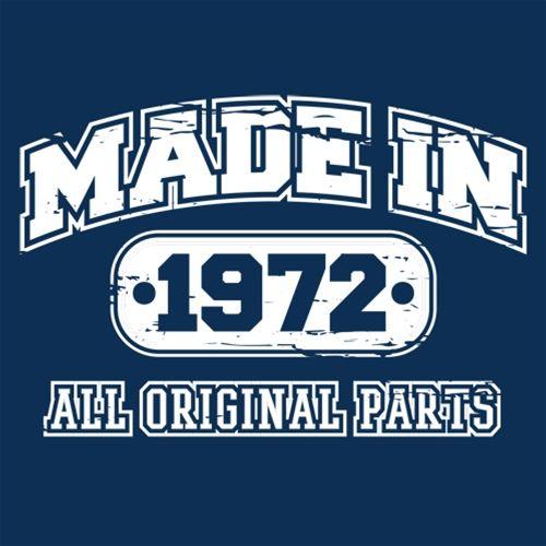 Made in 1972 All Orginal Parts - Roadkill T Shirts