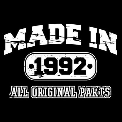 Made in 1992 All Original Parts - Roadkill T Shirts