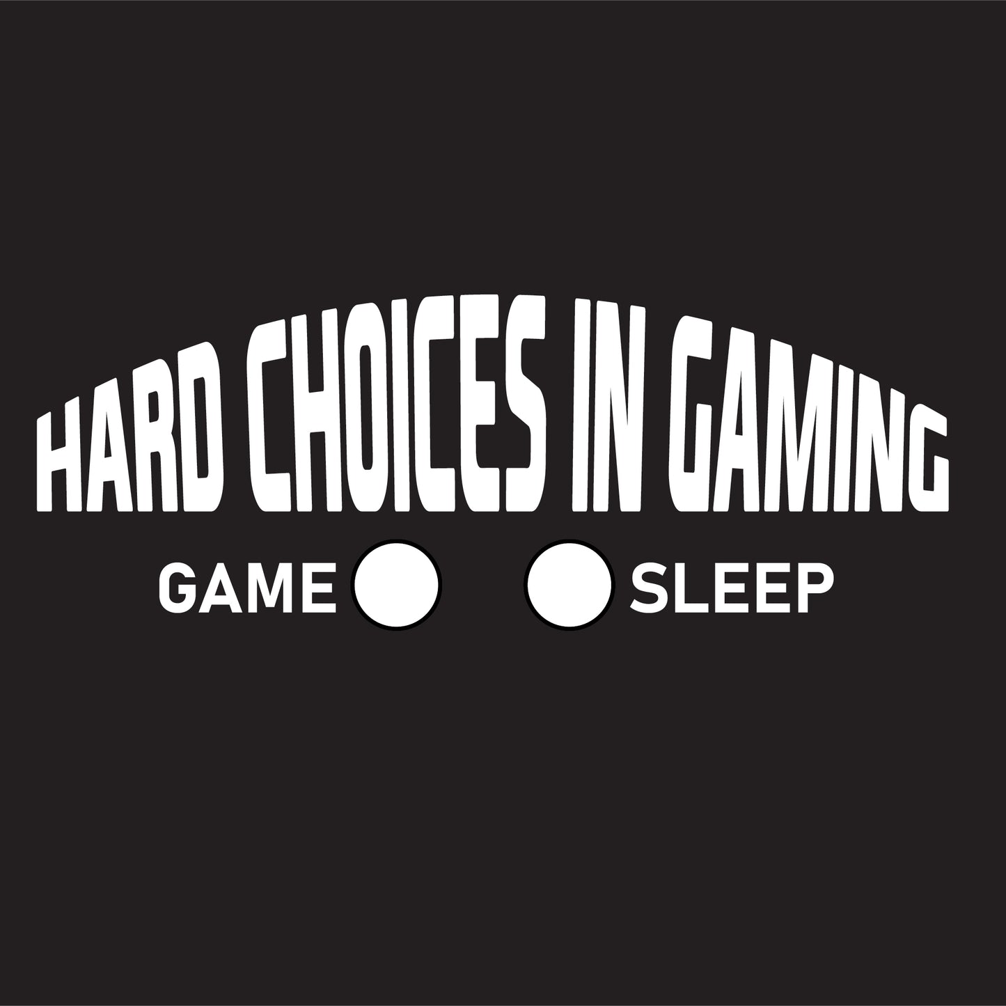 Hard Choices In Gaming