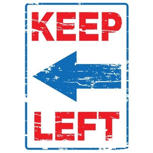 Keep Left - Roadkill T Shirts