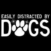 Easily Distracted By Dogs - Roadkill T Shirts