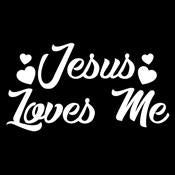 Jesus Loves Me T-shirt | Graphic Tees - Bad Idea T-shirts