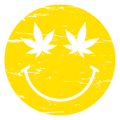 Weed Smile Face - Roadkill T Shirts