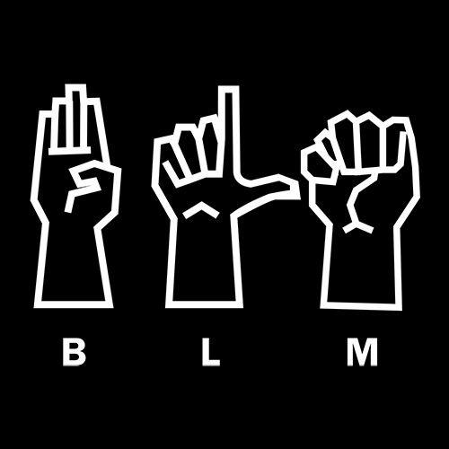 BLM Sign Language - Roadkill T Shirts