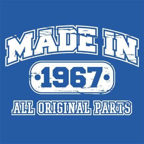 Made in 1967 All Original Parts - Roadkill T Shirts