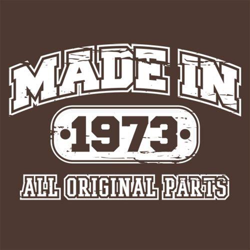 Made in 1973 All Original Parts - Roadkill T Shirts