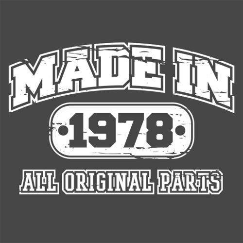 Made in 1978 All Original Parts - Roadkill T Shirts