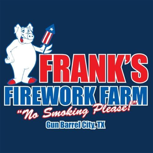 Frank's Firework Farm Gun Barrel City T-shirt - Bad Idea T-shirts