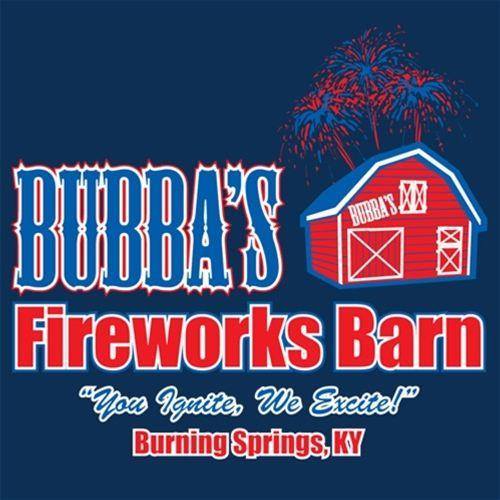Bubba's Fireworks Barn Burning Springs T-Shirt - Bad Idea T-shirts
