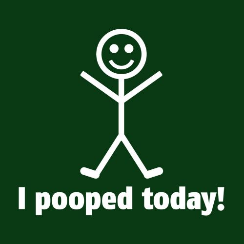 I Pooped Today - Funny Celebrity Tshirts - Bad Idea Tshirts