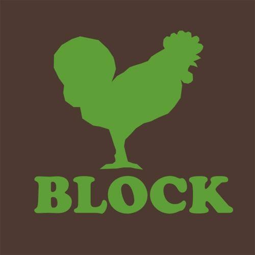 Cock Block T-Shirt - Funny Graphic T-Shirts - Bad Idea T-shirts