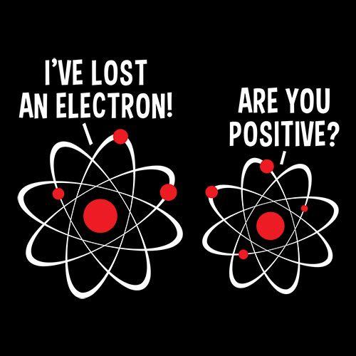 I Lost An Electron Are You Positive - Roadkill T Shirts