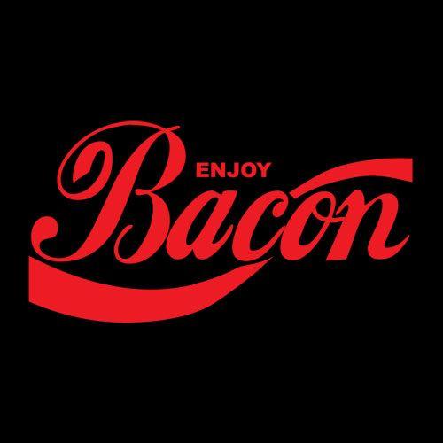 Enjoy Bacon T-Shirt - Funny Sarcastic T-shirts - Bad Idea T-shirts