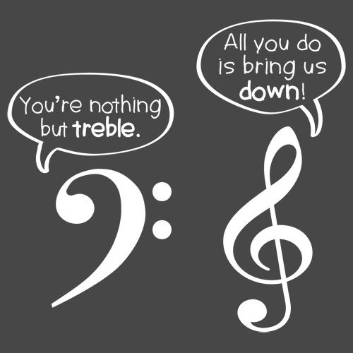 You Are Nothing But Treble - Roadkill T Shirts