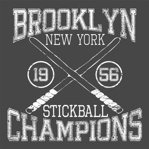 Brooklyn Stickball Champions T-Shirt - Bad Idea T-shirts