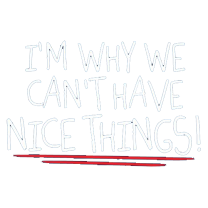 I'm Why We Can't Have Nice Things - Roadkill T Shirts