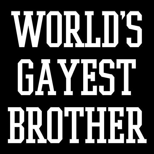 Wold's Gayest Brother T-shirt | Graphic T-shirts