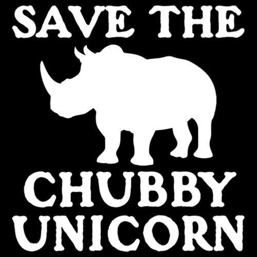Save The Chubby Unicorn T-Shirt - Bad Idea T-shirts