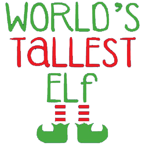 World's Tallest Elf T-shirt | Bad Idea T-shirts