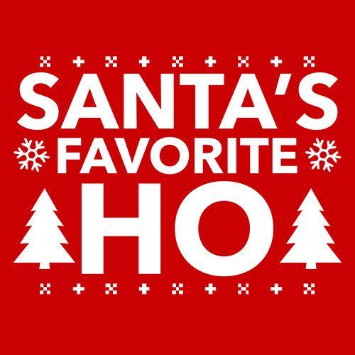 Santa's Favorite Ho T-shirt | Bad Idea T-shirts