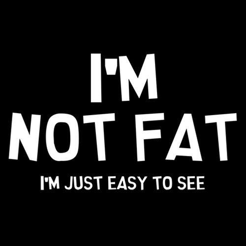 I'm Not Fat I'm Just Easy To See - Roadkill T Shirts